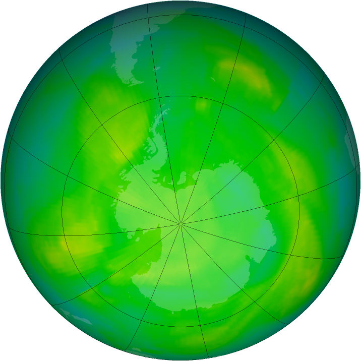 Ozone Map 1979-11-26